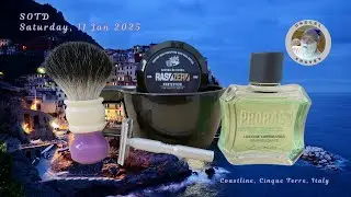 SOTD s383 || TFS - RazoZero Protettivo  | APShave Co &ldquo;Ivory&Purple&rdquo; 24 Pure Bliss |  Yaqi ALU Ghost
