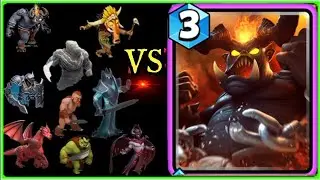 Epic 🔥 Unchained Demon Vs All Troops! Castle Crush