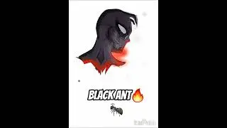 BLACK ANT🔥🐜 #viral #superherocomics