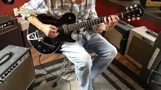 Collings Statesman LC Jet Black with LollarTron Pickups Quick 'n' Dirty