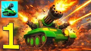 Tank Sniper - Gameplay Walkthrough Part 1 - Shooting , Update Tanks and Base (Android,iOS)
