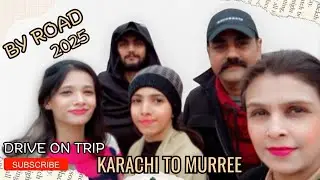 Karachi to Islamabad | Murree, Nathia Gali, in our car | Road Trip, Winter Vacation | 2025