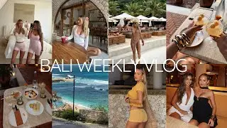 VLOG | cave restaurant in bali, tarsha visiting for the week, pre loved clothes sale info, pilates