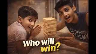 Jenga Game Challenge! | Fun Family Gameplay #trendingshorts #viral #video #trending #trendingvideo