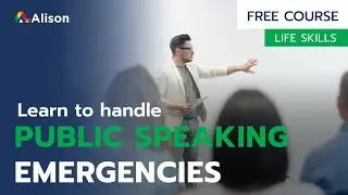 Public Speaking Emergencies - Free Online Course with Certificate