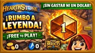 LEYENDA FREE TO PLAY!!! 🤩 EMPEZAMOS CON UNA CUENTA NUEVA ✨ [Hearthstone]