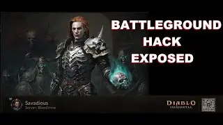 Diablo Immortal HACK EXPLOIT caught live in battleground