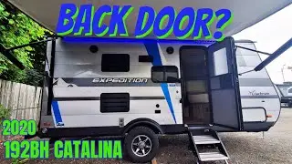EVERYONE LOVES a BACK DOOR - 2020@CoachmenRVCatalina 192BH family bunkhouse