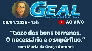  Palestrante: Maria da Gra&ccedil;a Antunes - 08/01/26 - 15h