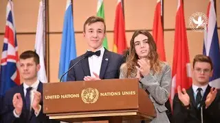 Dominique Sardinas and Nils Vuitton Chairs of ILO (FERMUN 2020)