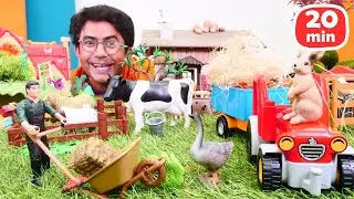 &Ccedil;ocuklar i&ccedil;in eğitici video. Nail Baba ile &ccedil;iftlik kuruyoruz! Okul &ouml;ncesi eğitim