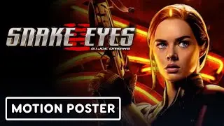 Snake Eyes: G.I. Joe Origins - Exclusive Scarlett Motion Poster