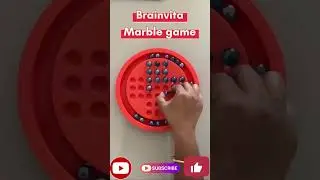 Marbles Game : How To Win Brainvita-Marble Solitaire Game | Hello Kids l you can do this challange