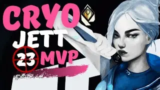SOAR CRYO HIGH ELO MVP JETT GAMEPLAY ON BIND - VALORANT