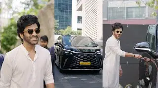 Hero Sharwanand&rsquo;s New Luxurious Lexus Car Opening at Park Hyatt