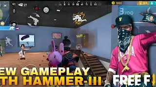 10 KILLS 💯 Hammer Level 3 Gameplay 🔥 Diamond to Master Push | Free Fire