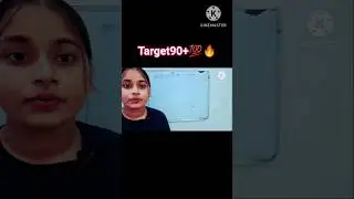 target 90 + 🎯 #motivation #class10strategy #class10cbseboard #class10board2026