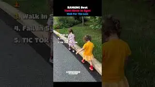 Дети-близнецы двигаются синхронно 🤯