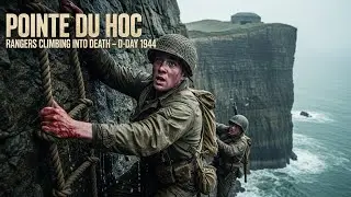 ⚔️🪨 THEY CLIMBED INTO DEATH &mdash; U.S. ARMY RANGERS AT POINTE DU HOC | D-DAY 1944 🩸🌊
