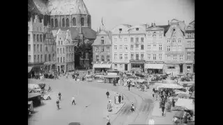 Rostocker Neuer Markt im Jahr 1936