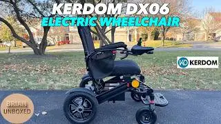 Электрическая инвалидная коляска Kerdom DX06 — полный обзор