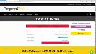 C9030-644 Dumps | Prepare For IBM C9030-644 Exam With 100% Guaranteed Marks - #prepare4test