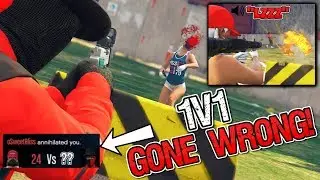 1V1 GONE WRONG VS TRYHARD GIRLFRIEND | GTA V Online TDM