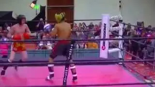 xavier rodriguez muay thai fight