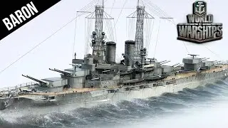 World of Warships 0.4.0 Arkansas Battleship Gameplay - Open Beta Date Talk