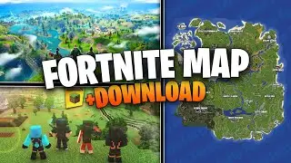 I build the Fortnite Map in Minecraft