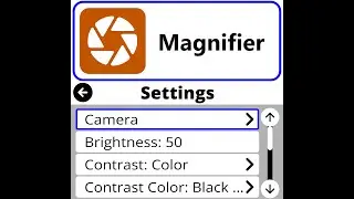 Magnifier - Live Magnification and Settings