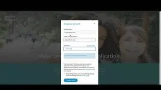 UC Application Create an Account