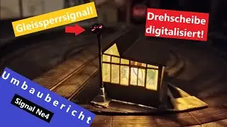 Drehscheibe digitalisieren! Umbaubericht der M&auml;rklin 7286 Drehscheibe