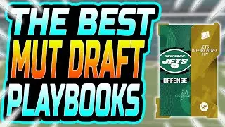 RANKING THE BEST PLAYBOOKS IN DRAFT CHAMPIONS (BEST PBS IN MUT DRAFT) MADDEN 21 ULTIMATE TEAM
