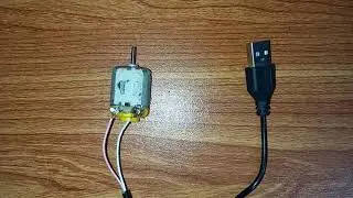 How to make USB portable fan
