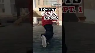 SECRET skate. spot 🤫#shorts #skategameplay