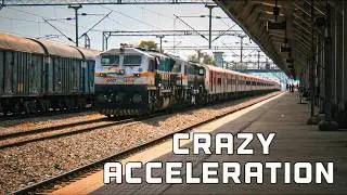 WDP4 EMD Twins &ndash; Crazy Acceleration | Indian Railways