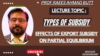 Export Subsidy Diagram | Types of Subsidy