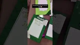 Green Templates🪴💚 Decorated Project Files✨ #onlinebusiness #schoolartprojects #creativeprojects