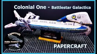 Colonial One Battlestar Galactica PAPERCRAFT