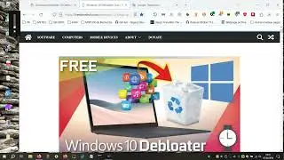 #Windows10#Outil informatique#vie priv&eacute;#Windows10Debloater (partie 1).