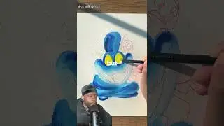 Artist Reveals Flawless Painting Technique #art #artist #painting #painter #watercolor #Zootopia