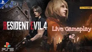 Resident evil 4 remakelive gameplay with PS5