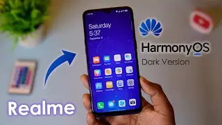 Huawei Harmony OS (Dark mode) Theme for Realme and Oppo devices