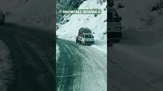 Amazing Snowfall Shangla... Please Subscribe