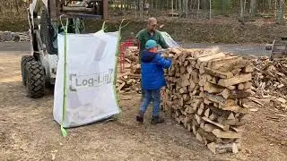Long Video, Log Lift Bag & Log Loader Bag Lift