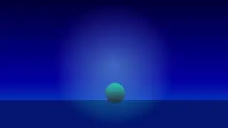 Bouncing Ball hitting rubbery ground #DailyRenderChallenge