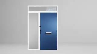 JELD-WEN Flat Entrance Doorset SecureSET - Protection