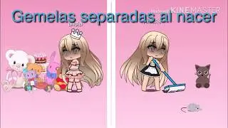 Separadas al nacer~mini película~gacha life