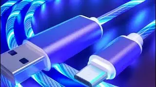 USB LED CHARGING CABLE TYPE C SHOPEE REVIEW